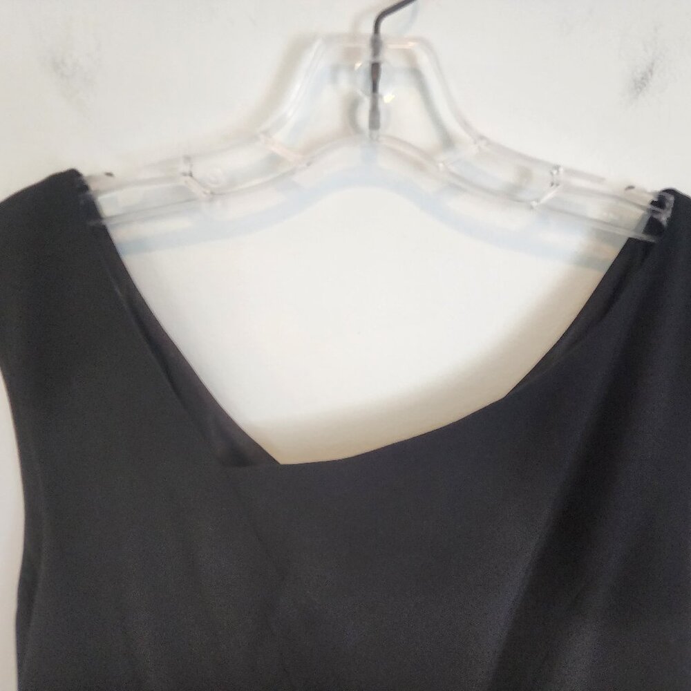 WHBM Asymmetrical neckline dress, Size 10, Like New - Picture 2 of 8